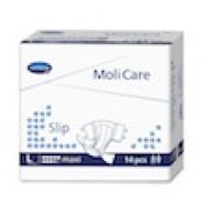picture of a bag of molicare slip maxi adult diapers