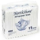 picture of a bag of northshore airsupreme adult diapers