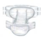 picture of a totaldry xplus adult diaper with two tape tabs on each side